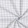 Double Check Cotton Poplin – white/silver grey,  thumbnail number 3