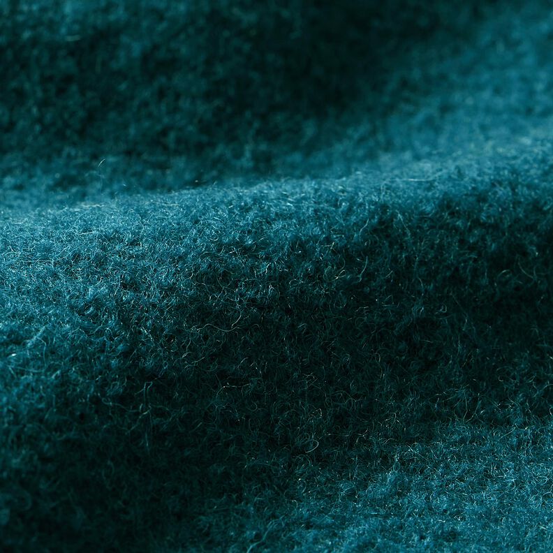 Fulled woollen loden – petrol, image number 2