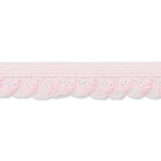 Elasticated Ruffle [15 mm] – pink, 