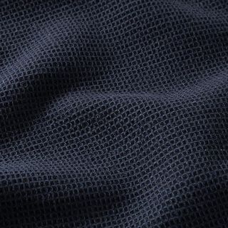 Waffle piqué Mini – navy blue, 