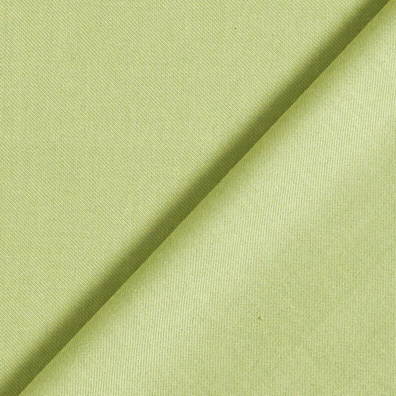 Plain cotton viscose blend blouse fabric – light green,  image number 3