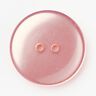 2-hole button shiny [Ø 25 mm] – pink,  thumbnail number 1