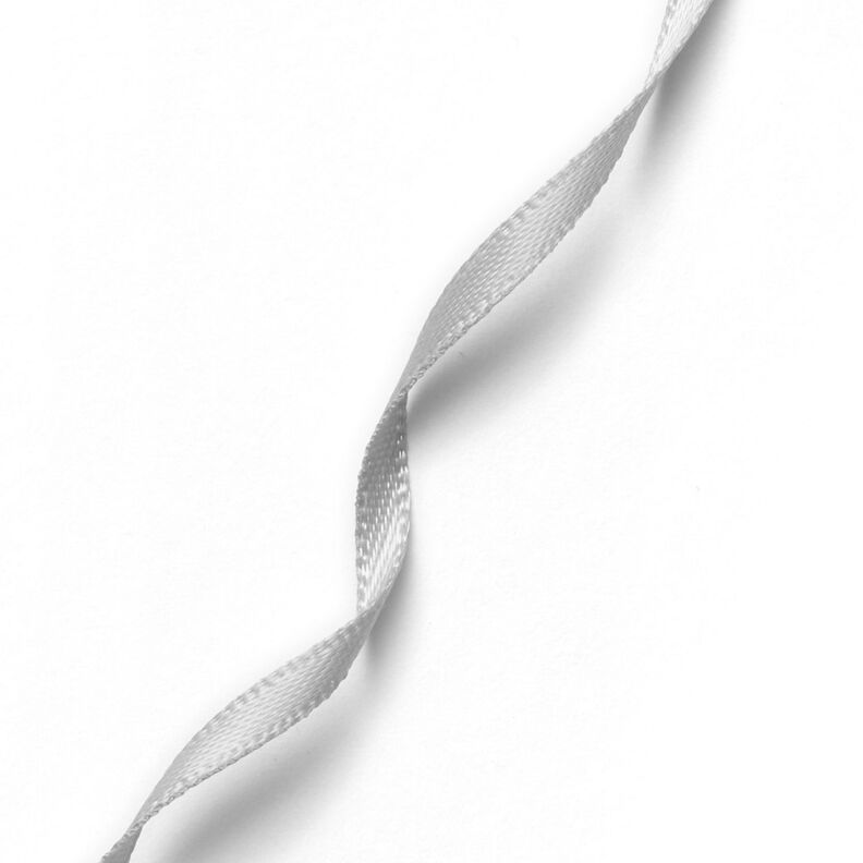 Satin Ribbon [3 mm] – light grey,  image number 3