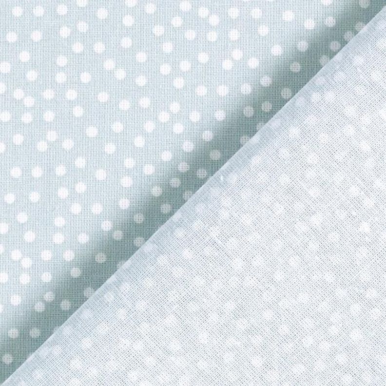Cotton Cretonne Irregular Dots – baby blue,  image number 5