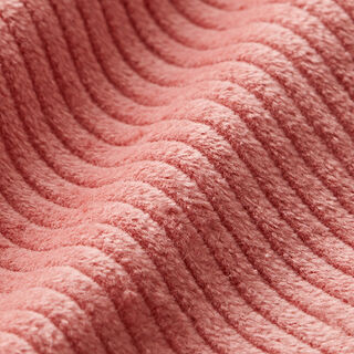 Chunky Corduroy pre-washed Plain – dark dusky pink, 
