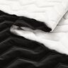 Quilted Fabric Peachskin Chevron | Katia Fabrics – black,  thumbnail number 6