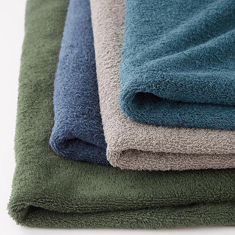 Towelling Fabric – petrol,  image number 8