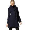 Fulled woollen loden – navy,  thumbnail number 5