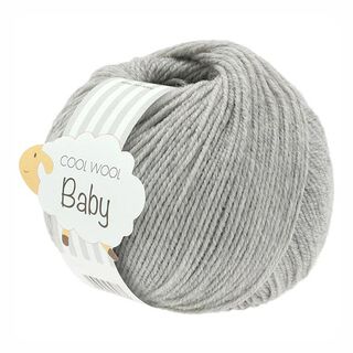 Cool Wool Baby, 50g | Lana Grossa – light grey, 