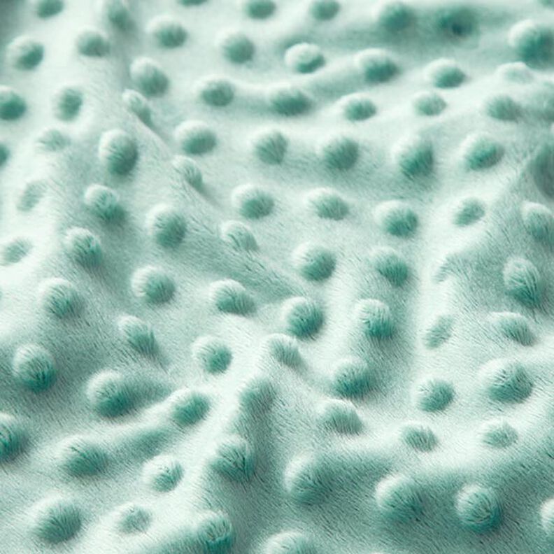 Cosy Fleece Embossed Dots – reed,  image number 2