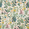 Decor Fabric Half Panama Nostalgic Plants – cashew/pine,  thumbnail number 1