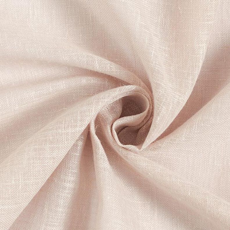 Curtain Fabric Voile Linen Look 300 cm – sand,  image number 1