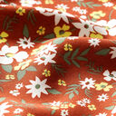 Sea of flowers viscose fabric – bronze, 