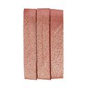 Iron-On Glitter Bias Tape [20 mm | 2 m] - rose gold metallic, 