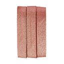 Iron-On Glitter Bias Tape [20 mm | 2 m] - rose gold metallic, 