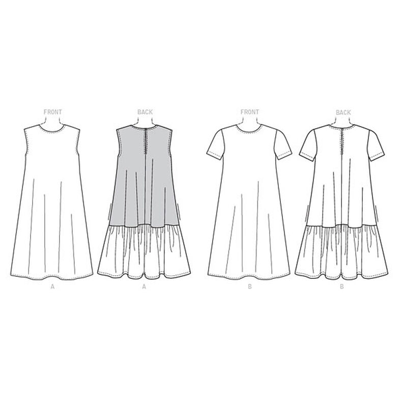 A-Line Dress, Vogue 9237 | XS - M,  image number 10