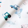 Cotton Poplin lots of vehicles – offwhite,  thumbnail number 4