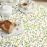 Coated Cotton painted lemons – white/lemon yellow,  thumbnail number 8