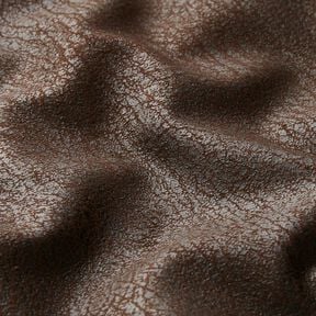 Upholstery Fabric Imitation Leather Pamero – dark brown, 