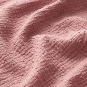 Dobby muslin – dusky pink, 