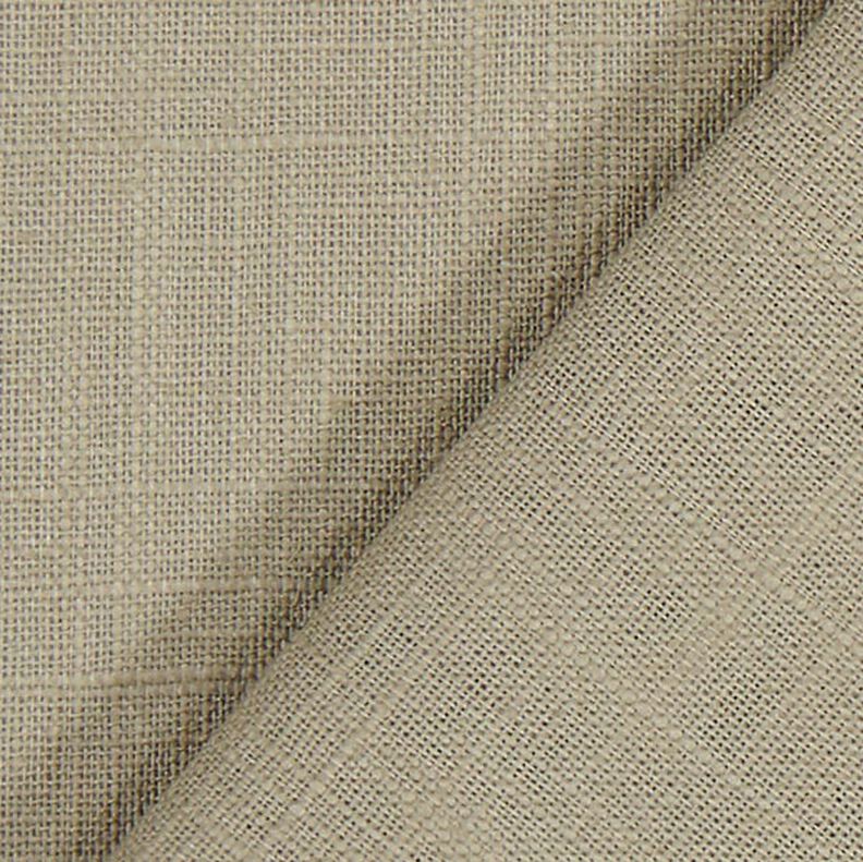 Linen fabric Ramie mix medium – light taupe, image number 4