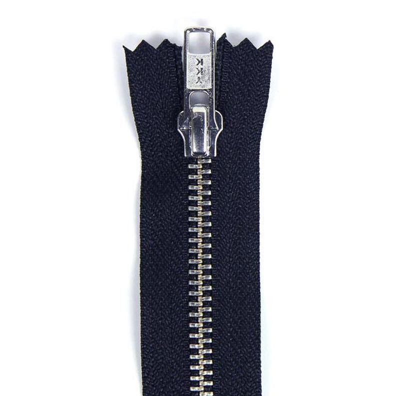 Zip not divisible | metal silver (058) | YKK,  image number 1