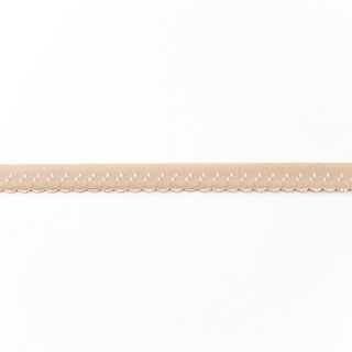 Elasticated Edging Lace [12 mm] – beige, 