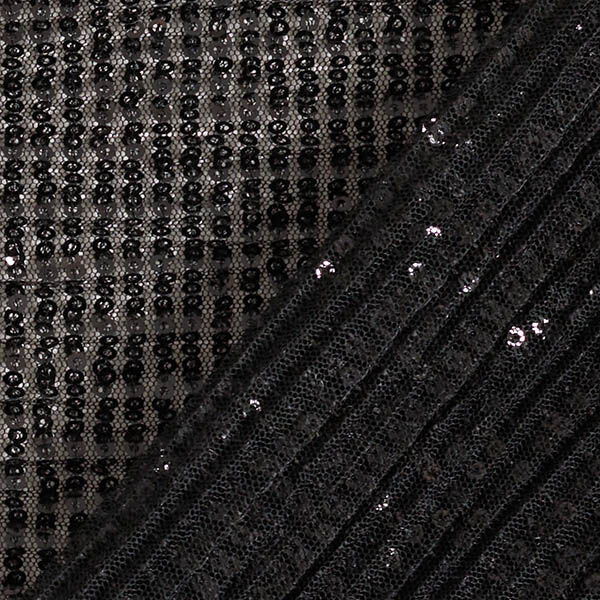 sequin pleats – black,  image number 4