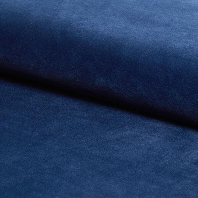 Upholstery Fabric Velvet – navy blue,  image number 1