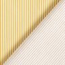 Cotton Poplin Mini stripes – curry yellow/white,  thumbnail number 4