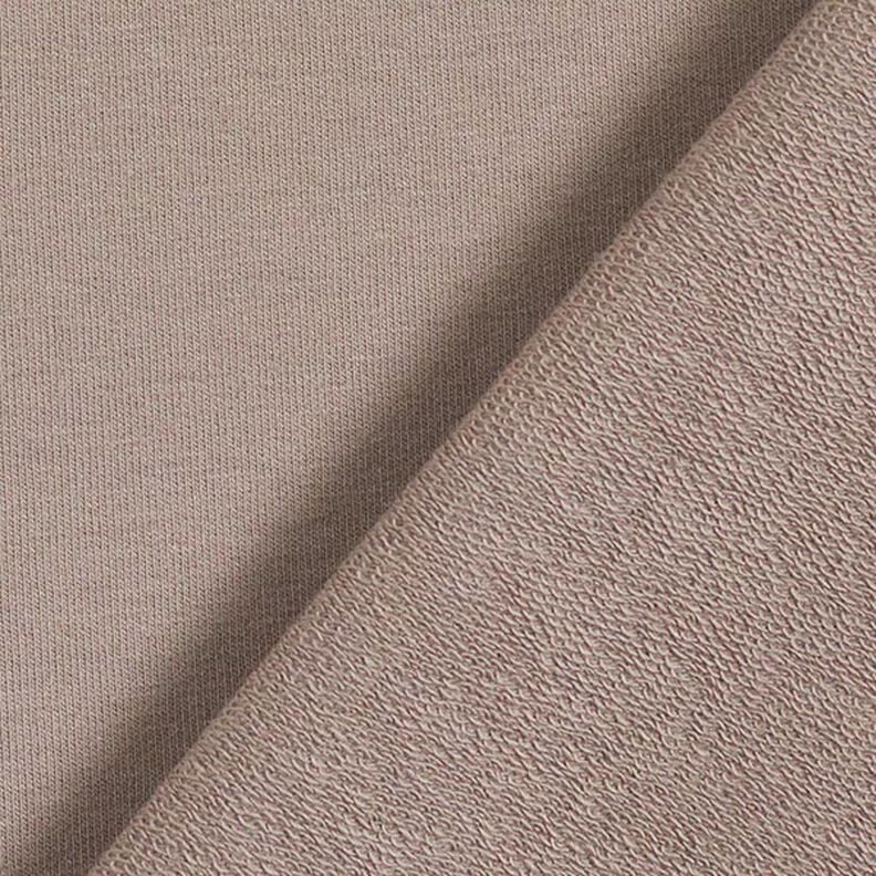 Light French Terry Plain – taupe,  image number 4