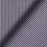 Shirt fabric small check – black/light blue,  thumbnail number 4