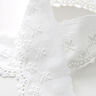 Feston lace ribbon flowers [65 mm] – white,  thumbnail number 2