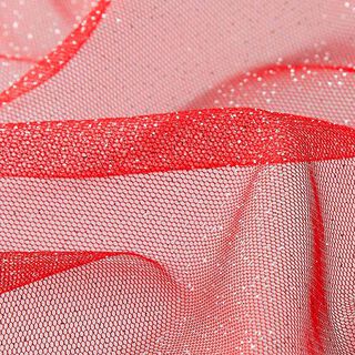 Royal Glitter Tulle – red/silver, 
