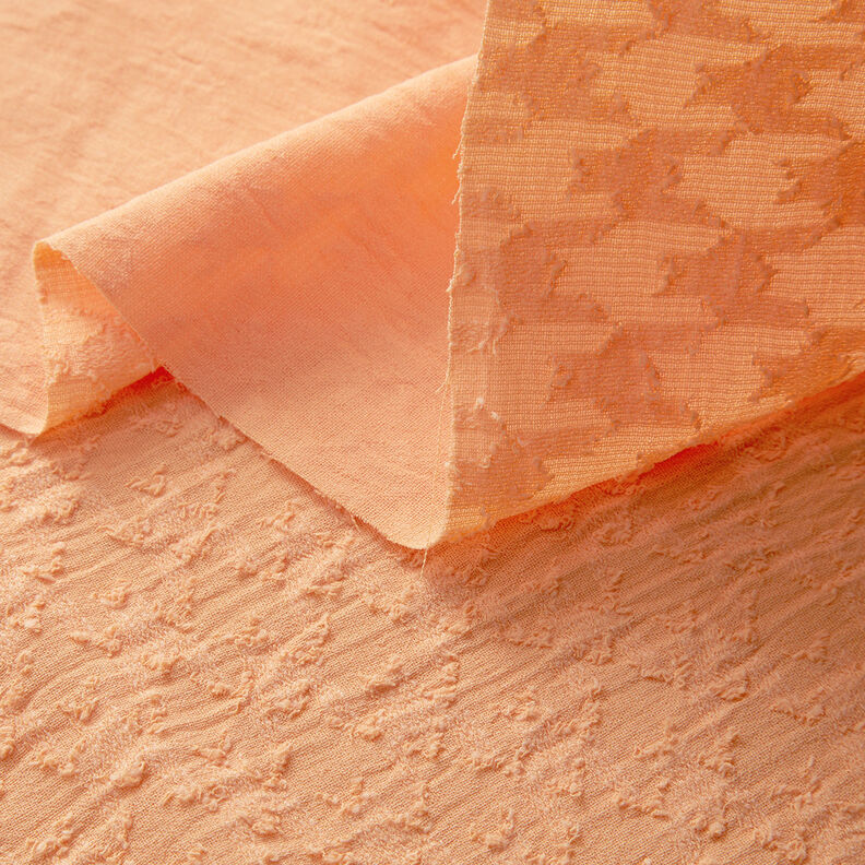 Houndstooth jacquard dobby – apricot,  image number 3