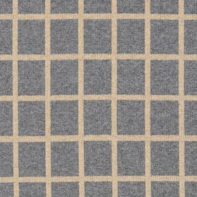 Romanit jersey plaid – grey/beige, 