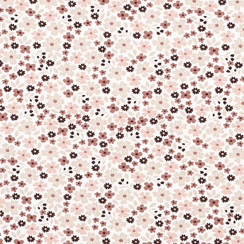 Cotton Jersey Cute Little Flowers – offwhite, image number 1