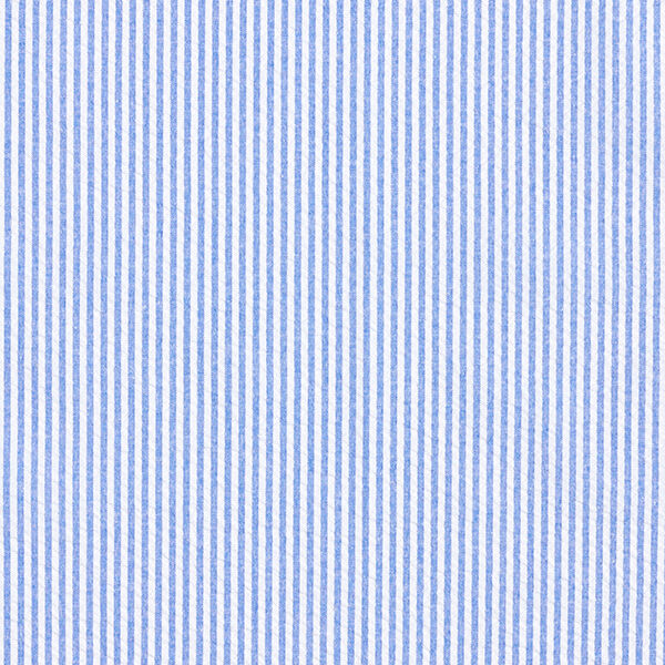 Seersucker Stripes Cotton Blend – royal blue/offwhite,  image number 1