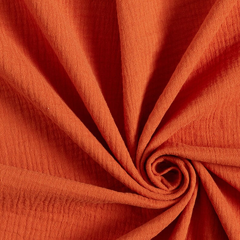 Double Gauze/Muslin – terracotta,  image number 1