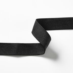 Smooth elastic tape [3 m | 25 mm] – black, 
