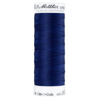 Seraflex Stretch Sewing Thread (0825) | 130 m | Mettler – navy blue, 