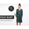 FRAU MARY - dress with a V-neckline and a ruffled skirt, Studio Schnittreif  | XS -  XXL,  thumbnail number 1