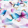 Cotton Jersey Ginkgo Butterflies | Glitzerpüppi  – white,  thumbnail number 2