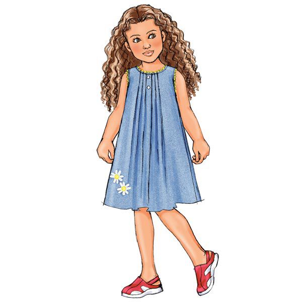 Children's Dresses, Butterick 4176 | 2 - 5,  image number 6