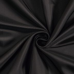 Lining Fabric Jacquard Mini Diamonds – black, 