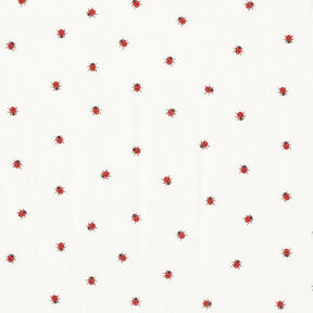 Nicky Velour ladybird – offwhite, 