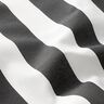 Decor Fabric Canvas Stripes – black/white,  thumbnail number 2