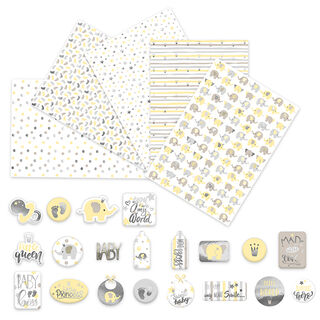 Craft Card with Stickers Baby, 
