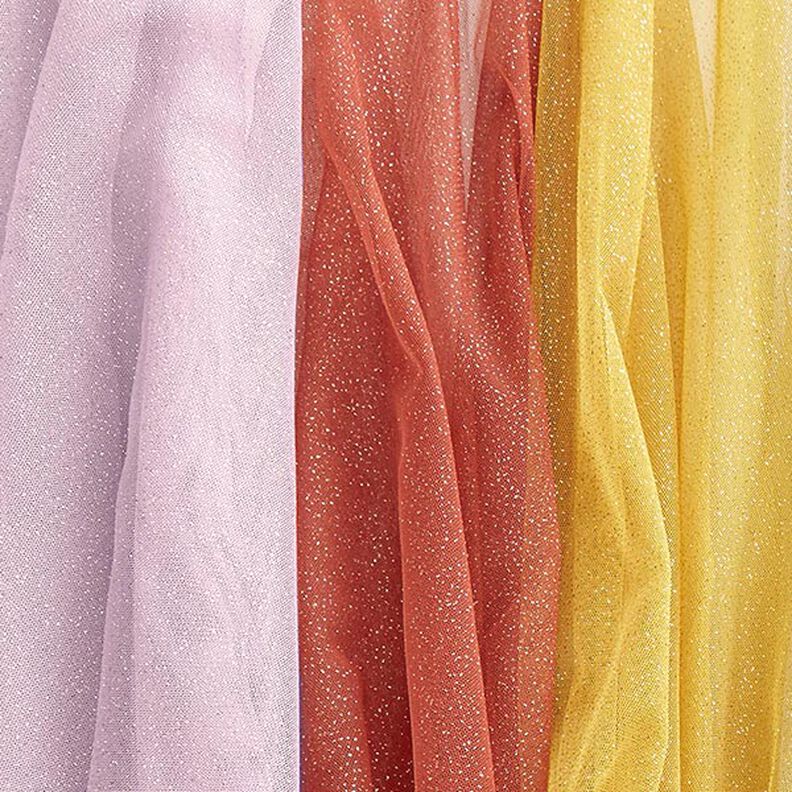 Royal Glitter Tulle – mauve/gold,  image number 6