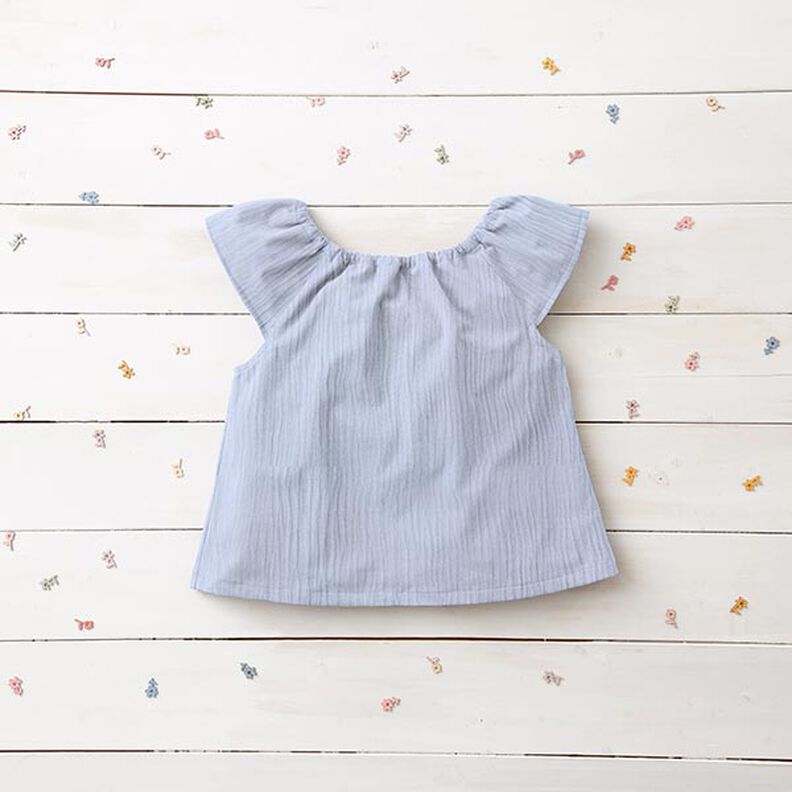 GOTS Double Gauze/Muslin | Tula – baby blue,  image number 5